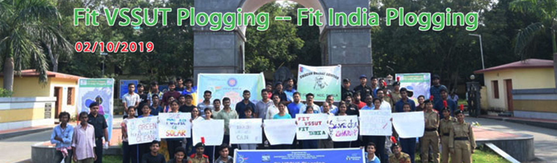 Fit VSSUT Plogging - - Fit India