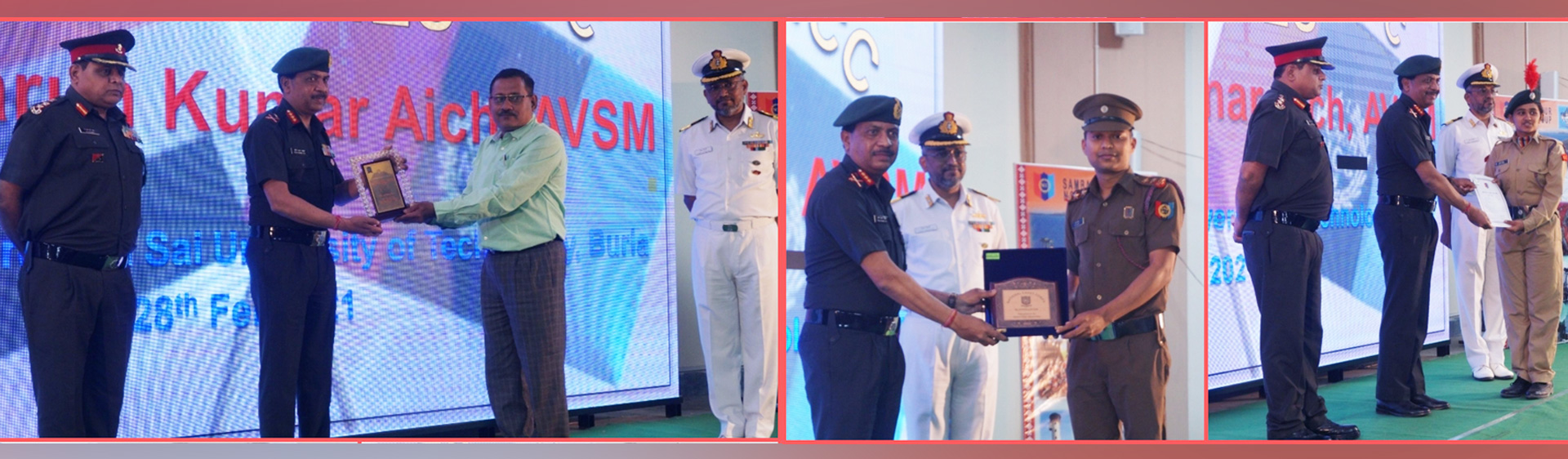 Cdt Payal Sahu and Lt. Birendra Kumar Barik has been awarded DG Commendation Card & DG Plaque respectively by the Director General of NCC Lt. General Tarun Kumar Aich, AVSM for the most sincere, dedicated and exemplary performance in NCC.