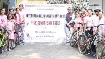 PINK SUNDAY ON CYCLES as a part of International Women's Day-2025