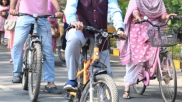 PINK SUNDAY ON CYCLES as a part of International Women's Day-2025