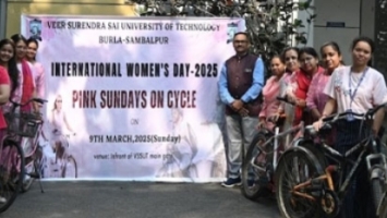 PINK SUNDAY ON CYCLES as a part of International Women's Day-2025