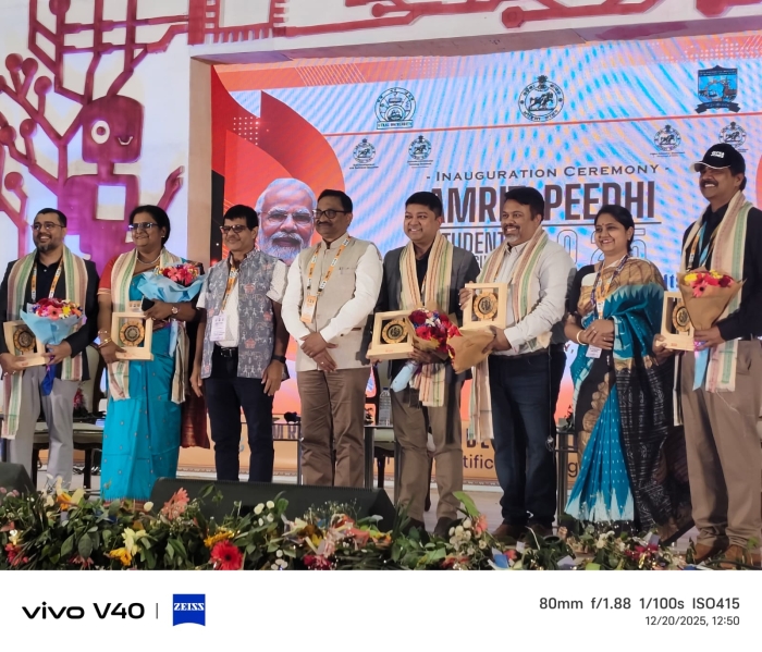 AMRIT PEEDHI: STUDENTS GLOBAL SUMMIT 2025 JOINTLY ORGANIZED BY VSSUT BURLA AND UTKAL UNIVERSITY, BHUBANESWAR