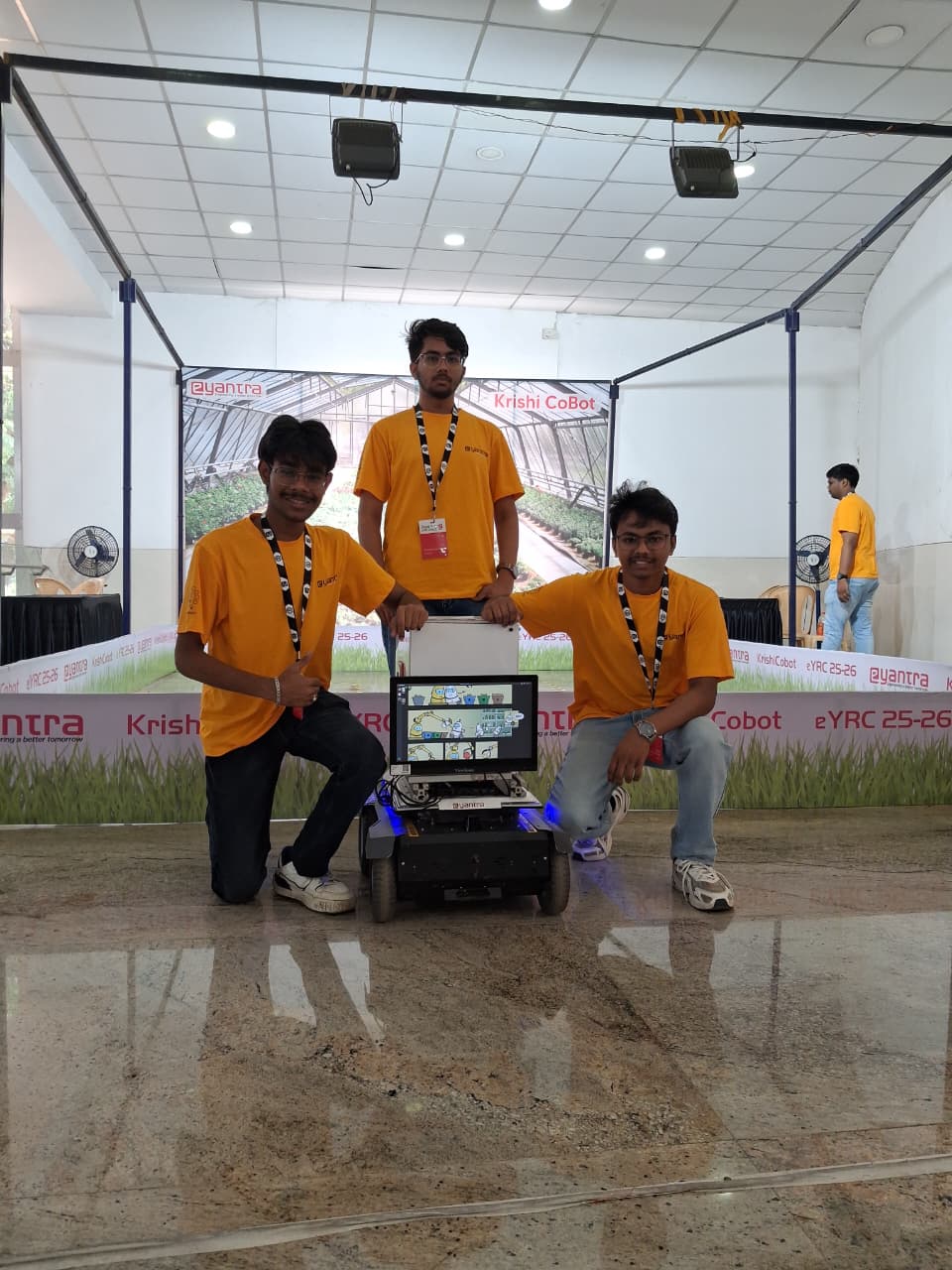 Team from Robotics Society, VSSUT, Burla secured AIR 4 at prestigious E-Yantra Robotics Competition by IIT Bombay
