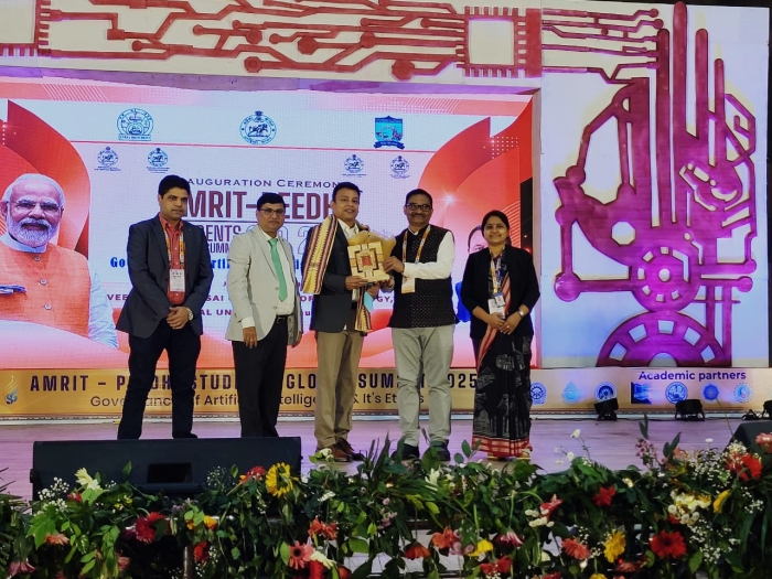 AMRIT PEEDHI: STUDENTS GLOBAL SUMMIT 2025 JOINTLY ORGANIZED BY VSSUT BURLA AND UTKAL UNIVERSITY, BHUBANESWAR