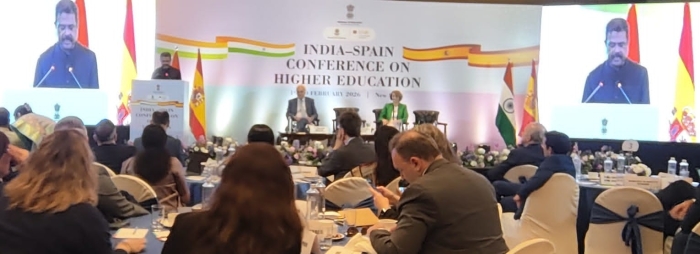 Prof. Dipak Kumar Sahoo, Vice-Chancellor VSSUT Burla attending the AI Impact Summit , Bharat Mandapam, New Delhi