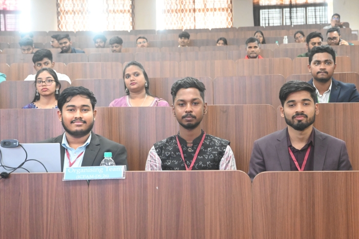 Department of Mathematics, VSSUT, Burla, organized an (ICPAM-DS 26) during January 29â€“30, 2026