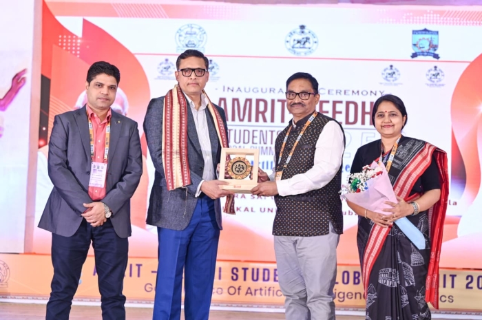 AMRIT PEEDHI: STUDENTS GLOBAL SUMMIT 2025 JOINTLY ORGANIZED BY VSSUT BURLA AND UTKAL UNIVERSITY, BHUBANESWAR