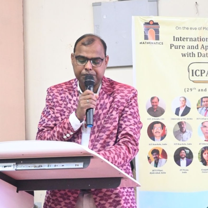 Department of Mathematics, VSSUT, Burla, organized an (ICPAM-DS 26) during January 29â€“30, 2026