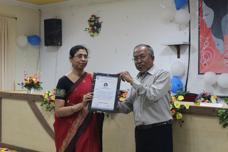 Women's day celebrated on 8th March, 2018