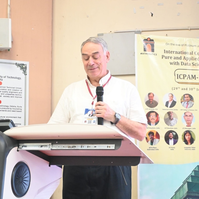 Department of Mathematics, VSSUT, Burla, organized an (ICPAM-DS 26) during January 29â€“30, 2026