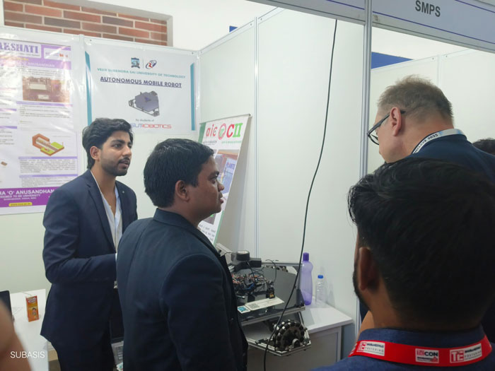 VSSUT Robotics Society Secured First Position and Received Prize from Prof. Milos Manic, President of IEEE IES in Project Expo of Industrial Conclave organized during 08-10 August 2025 at Bhubaneswar